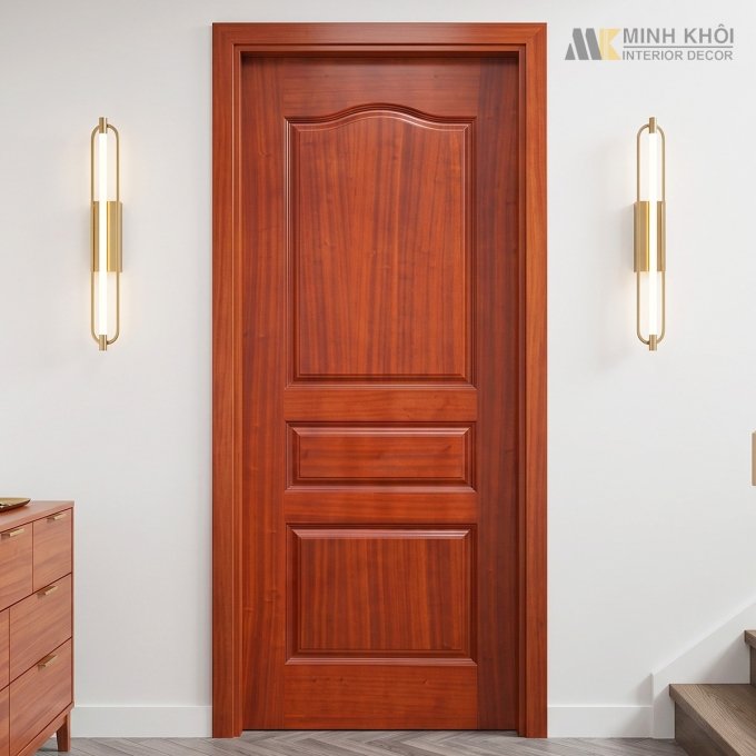 Cửa Gỗ Xoan Đào Tự Nhiên - CDG255