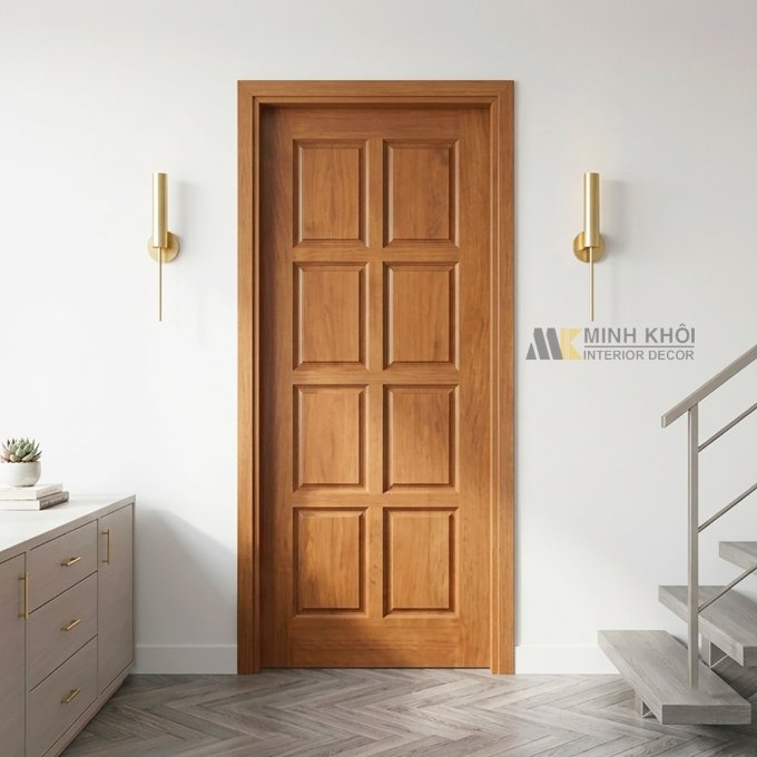 Cửa Gỗ Xoan Đào Tự Nhiên - CDG259