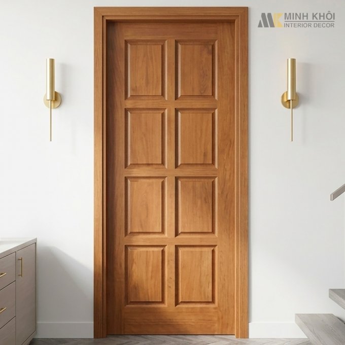 Cửa Gỗ Xoan Đào Tự Nhiên - CDG259