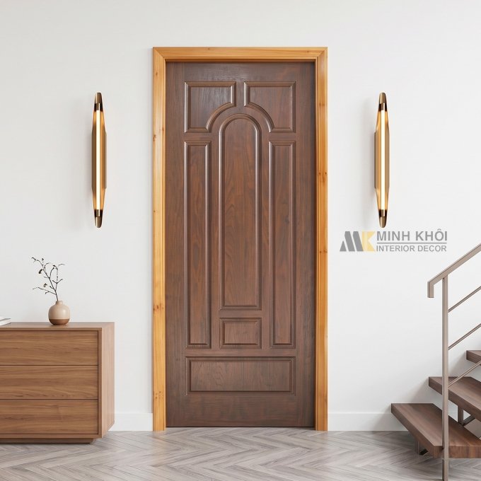 Cửa Gỗ Xoan Đào Tự Nhiên - CDG261