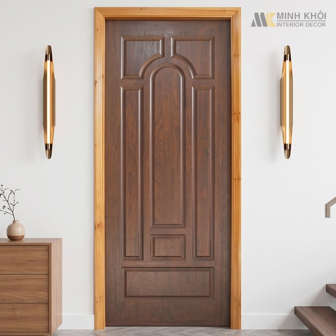 Cửa Gỗ Xoan Đào Tự Nhiên - CDG261
