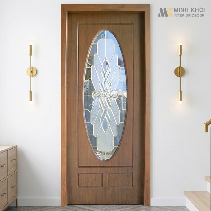 Cửa Gỗ Xoan Đào Tự Nhiên - CDG262