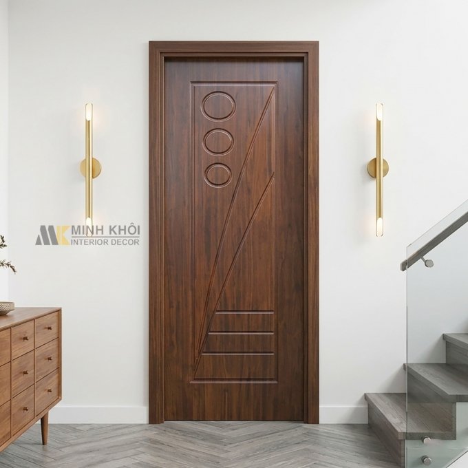 Cửa Gỗ Xoan Đào Tự Nhiên - CDG264
