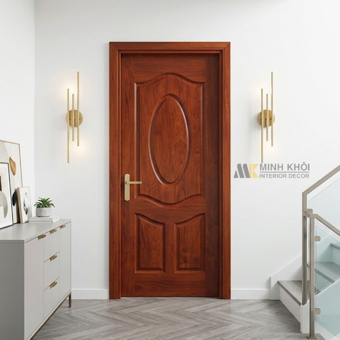 Cửa Gỗ Xoan Đào Tự Nhiên - CDG266