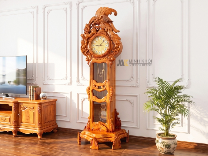 Đồng Hồ Gỗ - DH906