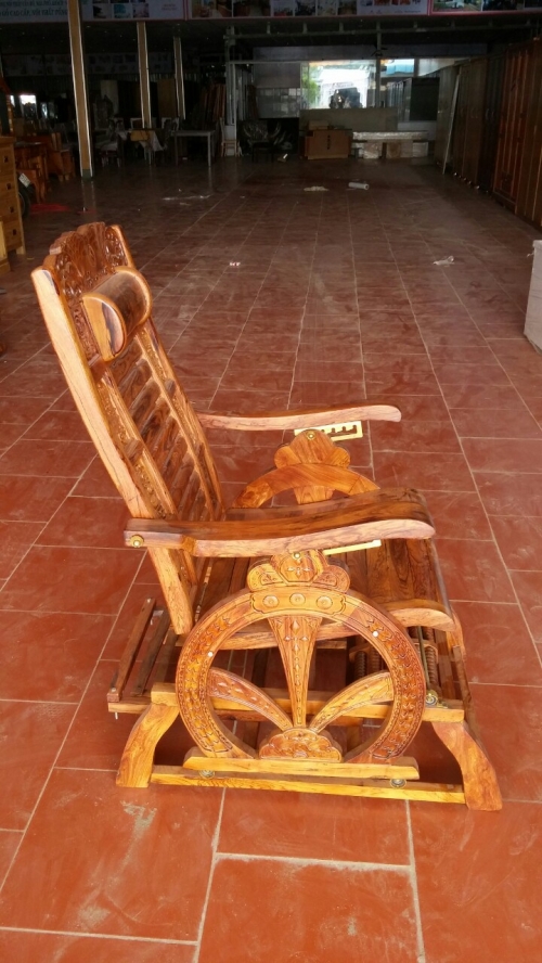 Ghế dây phòng khách đẹp gỗ cẩm lai