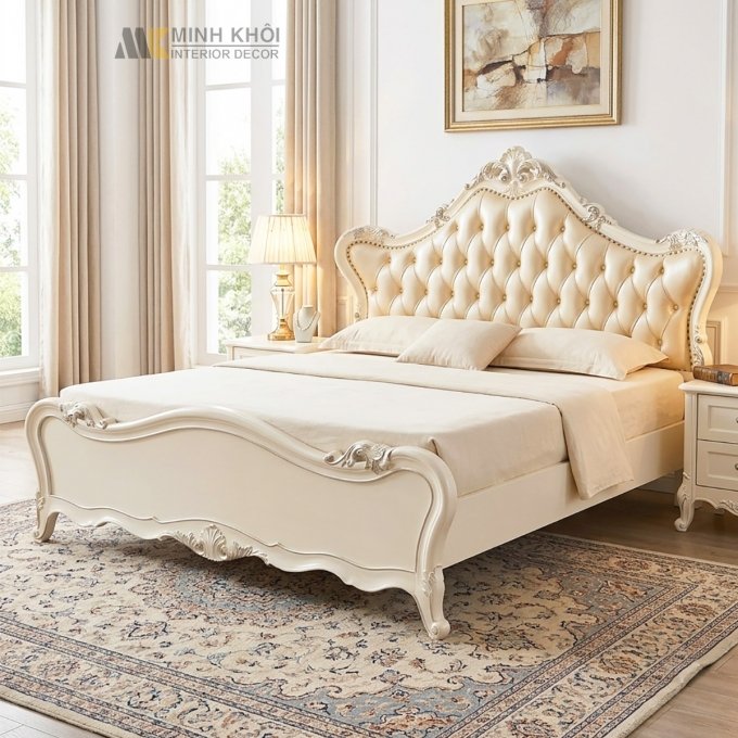 Giường Đẹp Tân Cổ Điển Phong Cách Quý Tộc - GN1041