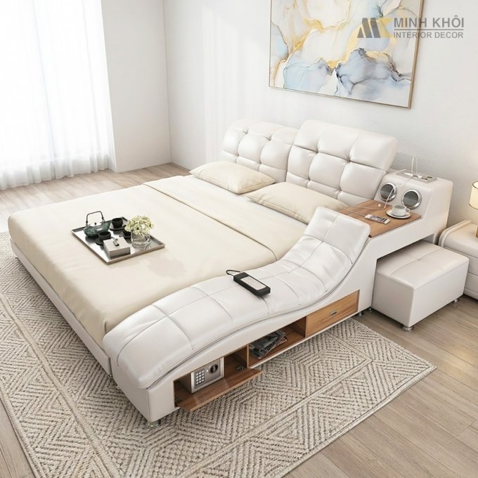 Giường Ngủ Đa Năng Phong Cách Châu Âu - GNN02