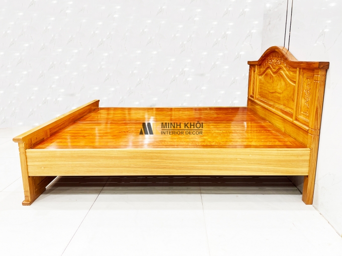 Giường Ngủ Gỗ Gõ Đỏ Nữ Hoàng Cao Cấp – GN945