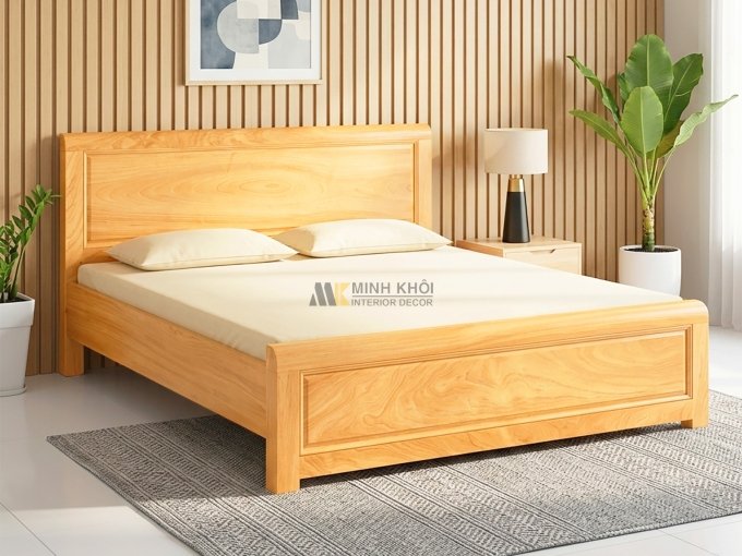 Giường Ngủ Long Khung Hiện Đại - GN404
