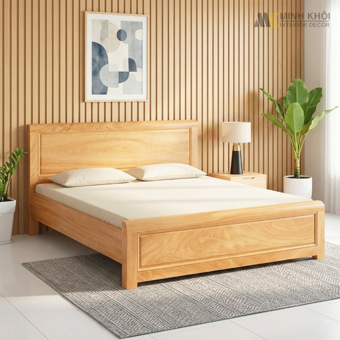 Giường Ngủ Long Khung Hiện Đại - GN404