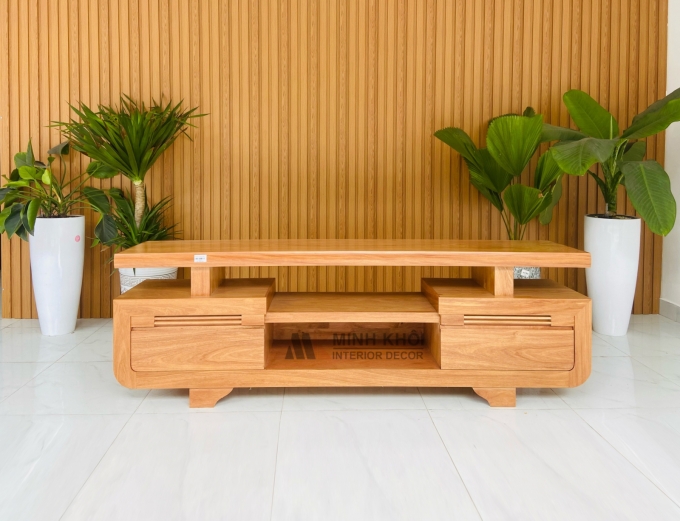 Kệ Tivi Gỗ Đinh Hương 2m - KTV921