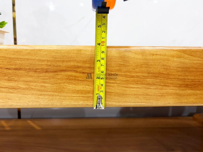 Kệ Tivi Gỗ Gõ Đỏ Nguyên Khối Mặt Dày 10cm - KTV950