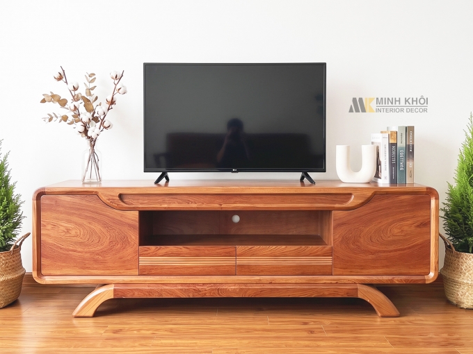 Kệ Tivi Phòng Khách Hiện Đại Chân Chéo - KTV825