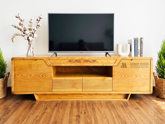 Kệ Tivi Hiện Đại Màu Hạt Dẻ Đẹp - KTV138