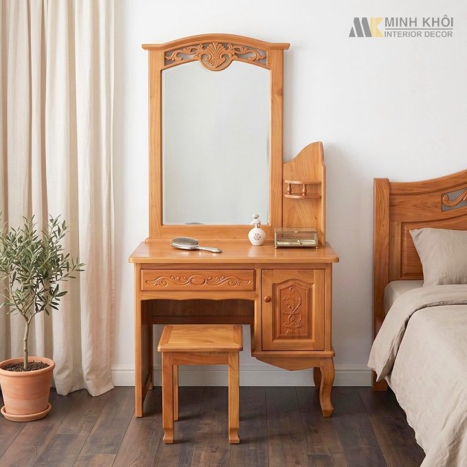 Mẫu Bàn Phấn Đẹp 1m1 - BTD600