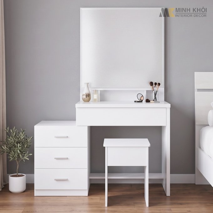 Mẫu Bàn Phấn Hiện Đại Thiết Kế Đẹp - BTD909
