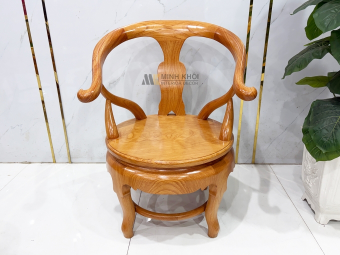 Salon Gỗ Gõ Đỏ Thúng Mặt Liền 7 Món - SL938