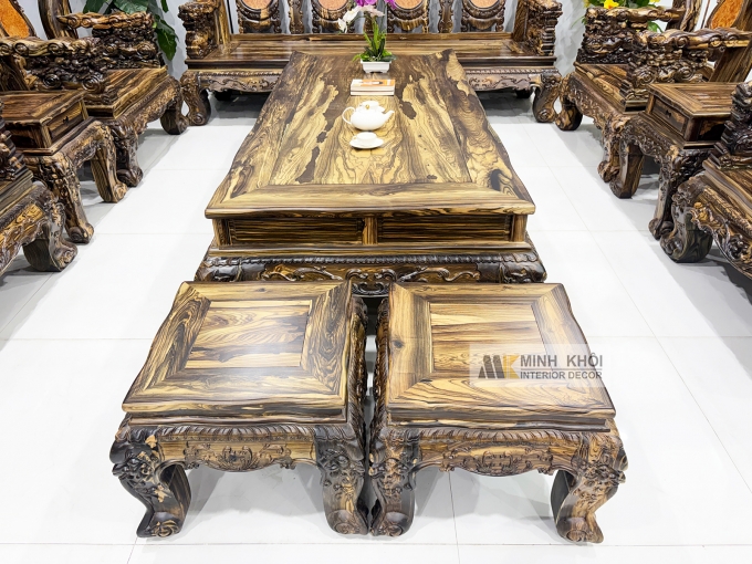 Salon Mun Sọc Tay 16 Chạm Nghê 10 Món Đẳng Cấp - SL261