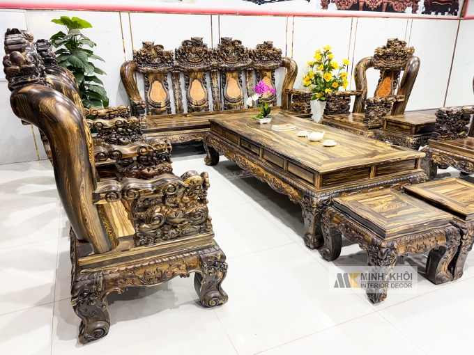 Salon Mun Sọc Tay 16 Chạm Nghê 10 Món Đẳng Cấp - SL261