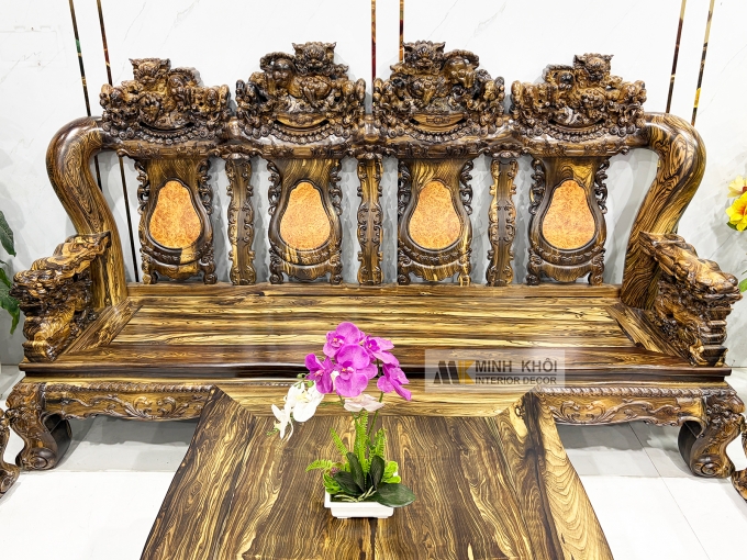 Salon Mun Sọc Tay 16 Chạm Nghê 10 Món Đẳng Cấp - SL261