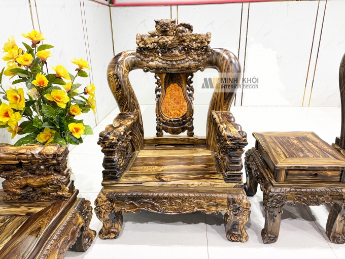Salon Mun Sọc Tay 16 Chạm Nghê 10 Món Đẳng Cấp - SL261