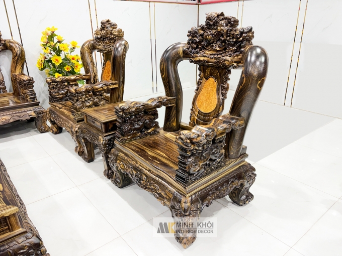 Salon Mun Sọc Tay 16 Chạm Nghê 10 Món Đẳng Cấp - SL261