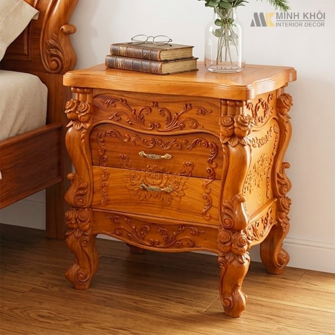 Tab Đầu Giường Tân Cổ Điển Cao Cấp - TDG231