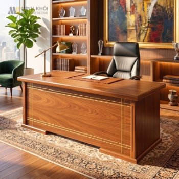 Bàn Làm Việc Trưởng Phòng Hiện Đại Đơn Giản - BLV204