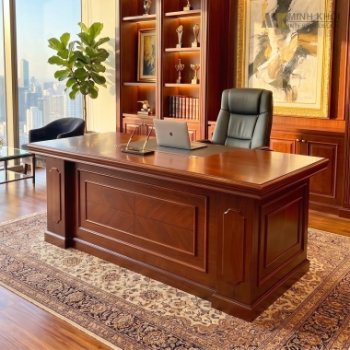 Bàn Trưởng Phòng Gỗ Tự Nhiên - BTP206