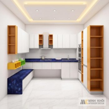 Tủ Bếp Acrylic - TB3857