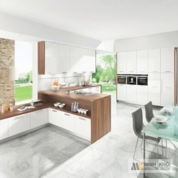 Tủ Bếp Acrylic - TB3858