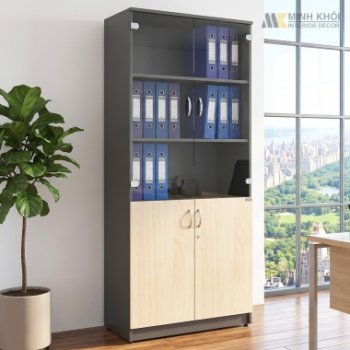 Tủ Hồ Sơ Gỗ MDF - THS010