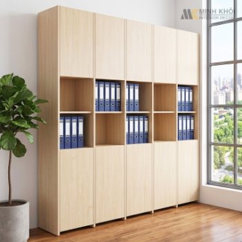 Tủ Hồ Sơ Gỗ MDF - THS012