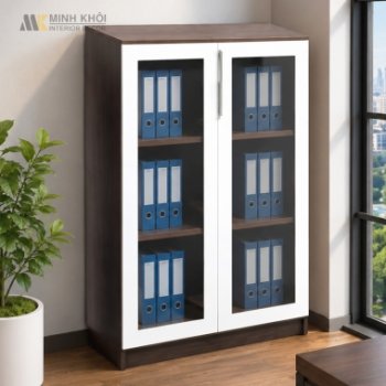 Tủ Hồ Sơ Gỗ MDF - THS023