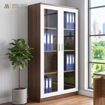 Tủ Hồ Sơ Gỗ MDF - THS024