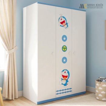Tủ Quần Áo Trẻ Em Hình Doremon Đẹp Bền Giá Rẻ - TATE01