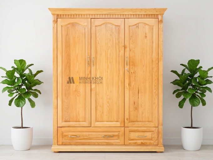 Tủ Quần Áo Hiện Đại 3 Cánh Đẹp - TA955