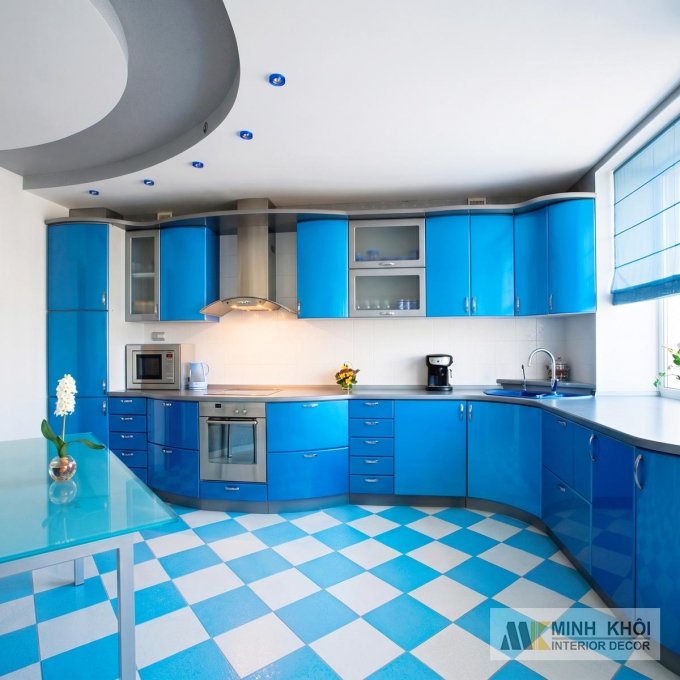Tủ Bếp Acrylic - TB3873