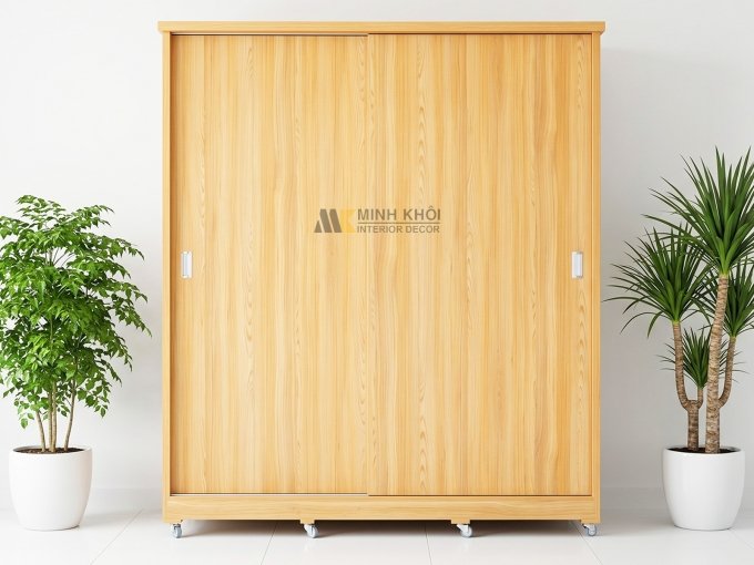 Tủ Đựng Quần Áo Cửa Lùa 1m8 MFC - TA978