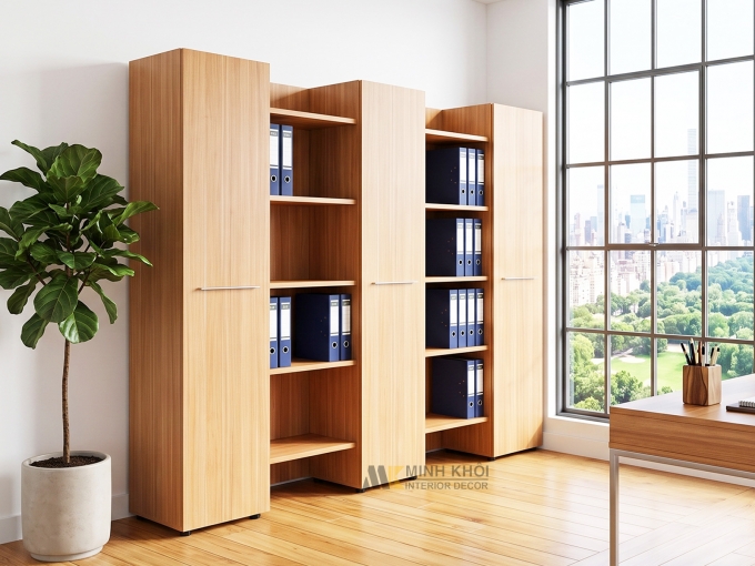 Tủ Hồ Sơ Gỗ MDF - THS013