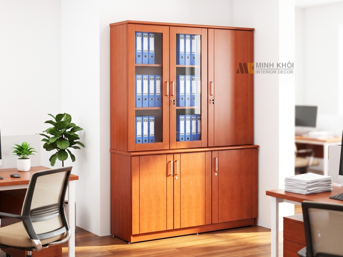 Tủ Hồ Sơ Gỗ Tự Nhiên - THS208