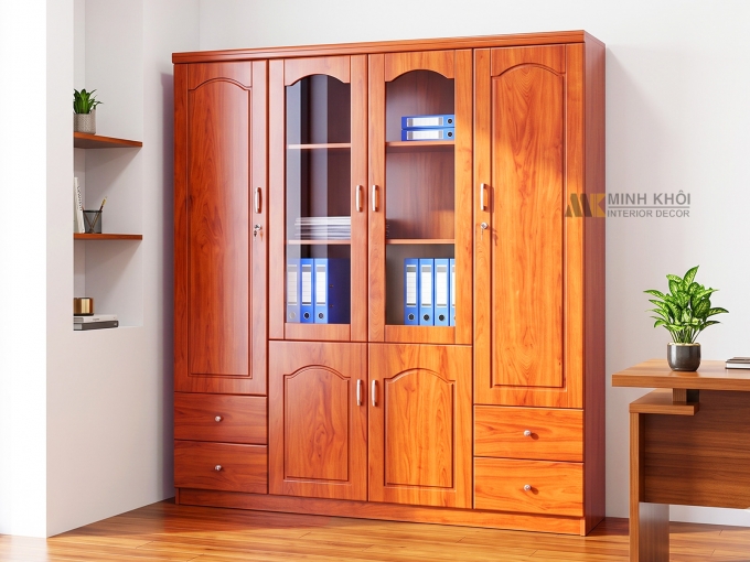 Tủ Hồ Sơ Gỗ Tự Nhiên - THS209