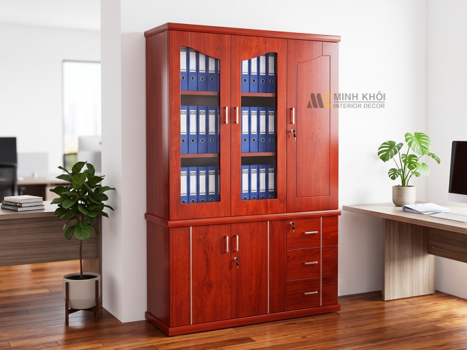Tủ Hồ Sơ Gỗ Tự Nhiên - THS210