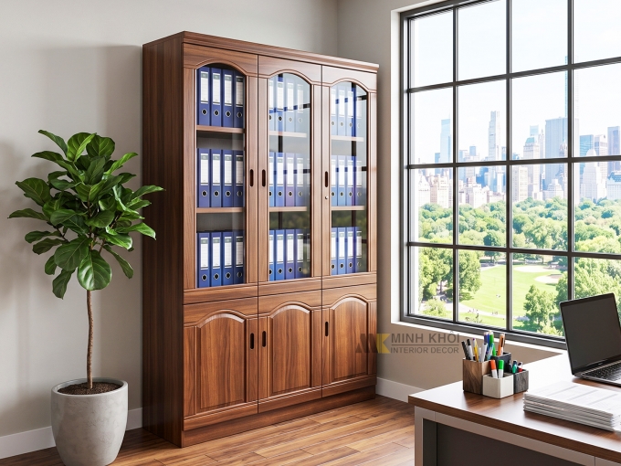 Tủ Hồ Sơ MDF 1m2 THS10212-3C