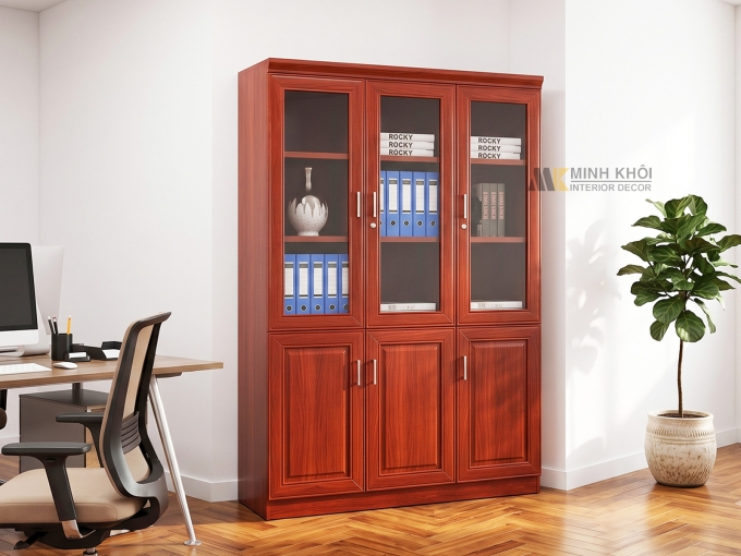 Tủ Hồ Sơ MDF 1m35 THS10126-3C