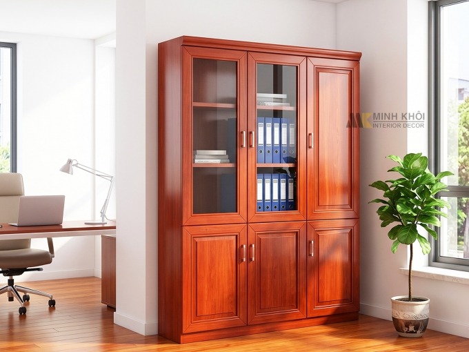 Tủ Hồ Sơ MDF 1m35 THS10126-3R