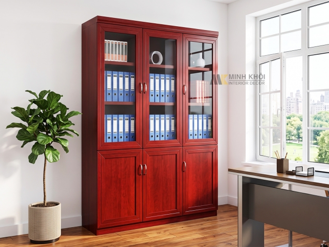 Tủ Hồ Sơ MDF 1m35 THS10133-3C