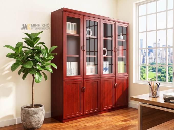 Tủ Hồ Sơ MDF 1m8 THS10133-4C