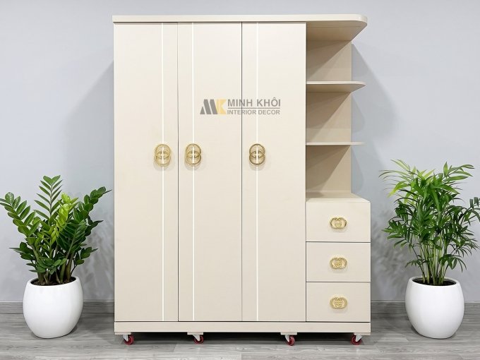 Tủ Quần Áo Hiện Đại Có Đèn LED – TA419